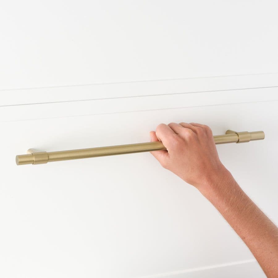 Cabinetry Pull 400mm Warm Brushed Nickel