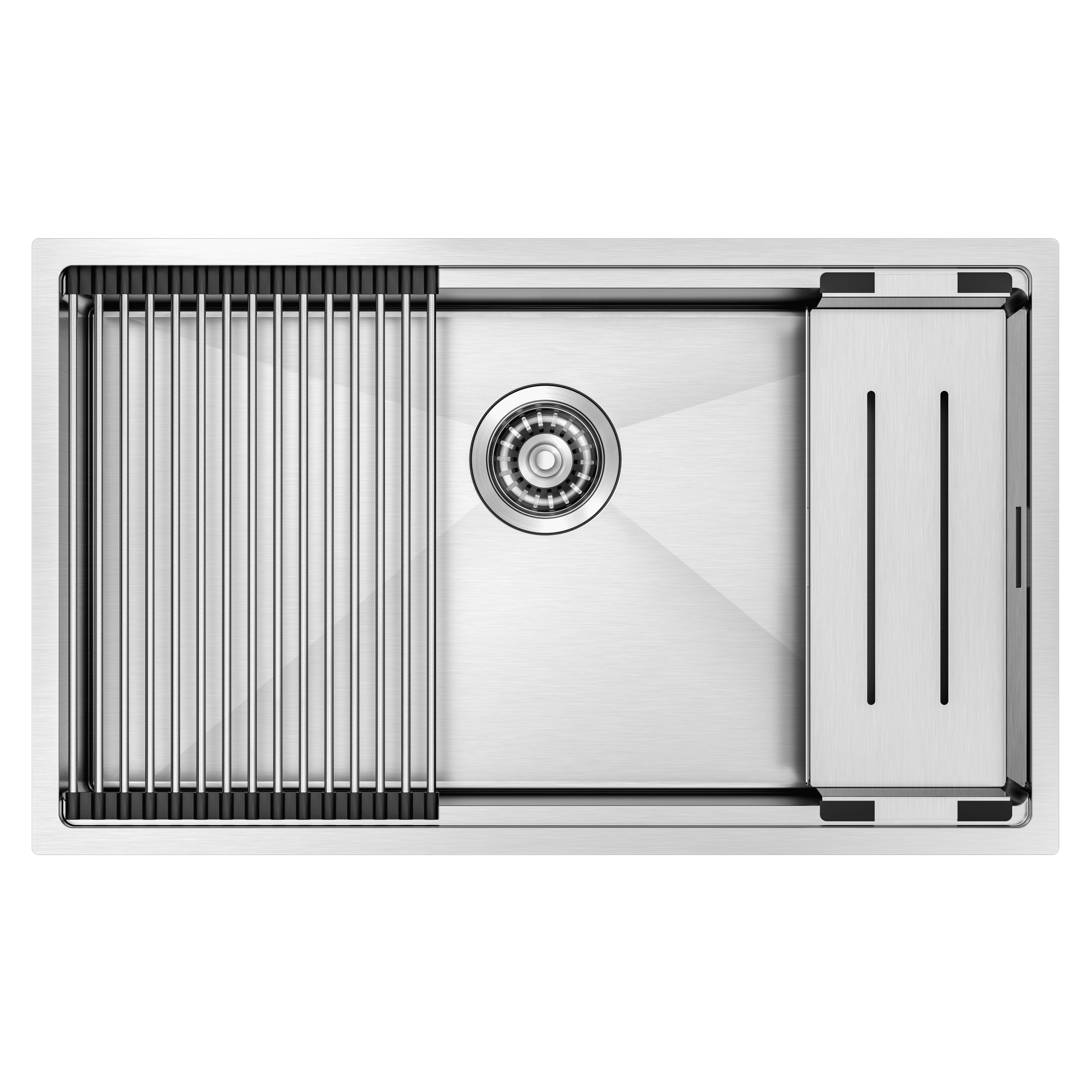 Single Bowl Handmade Sink Large Stainless Steel