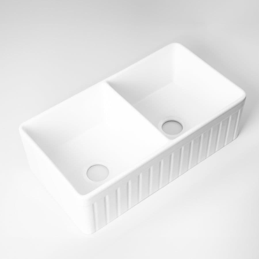 Double Farmhouse Fireclay Sink