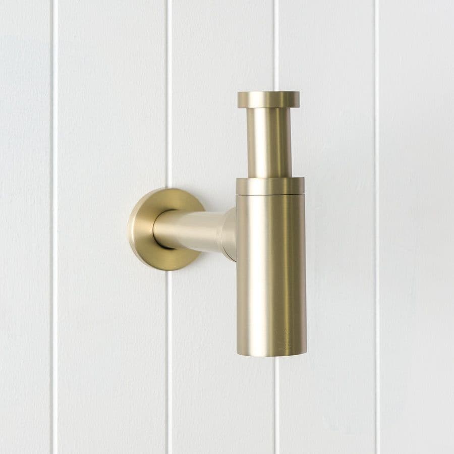 Basin Bottle Trap Warm Brushed Nickel