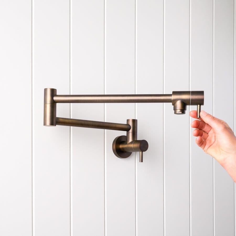 Pot Filler Antique Brass