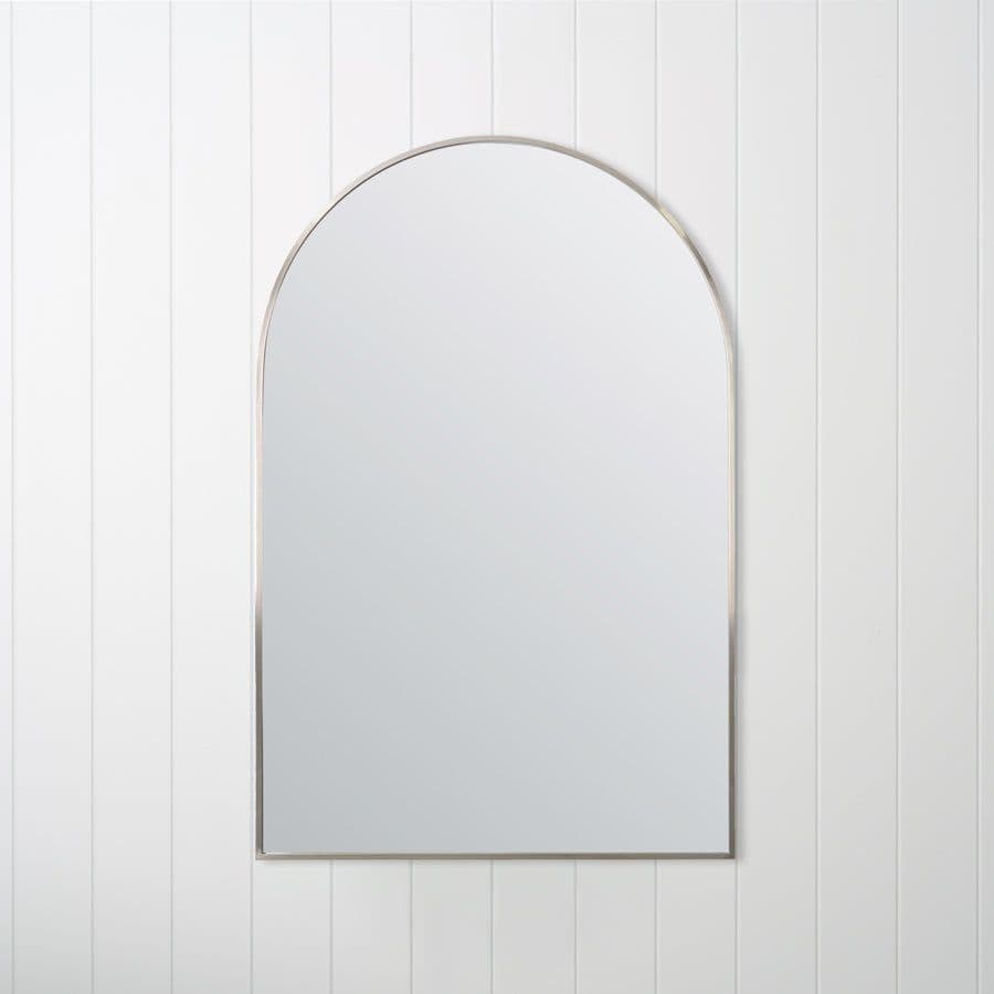 Arch Mirror Warm Brushed Nickel