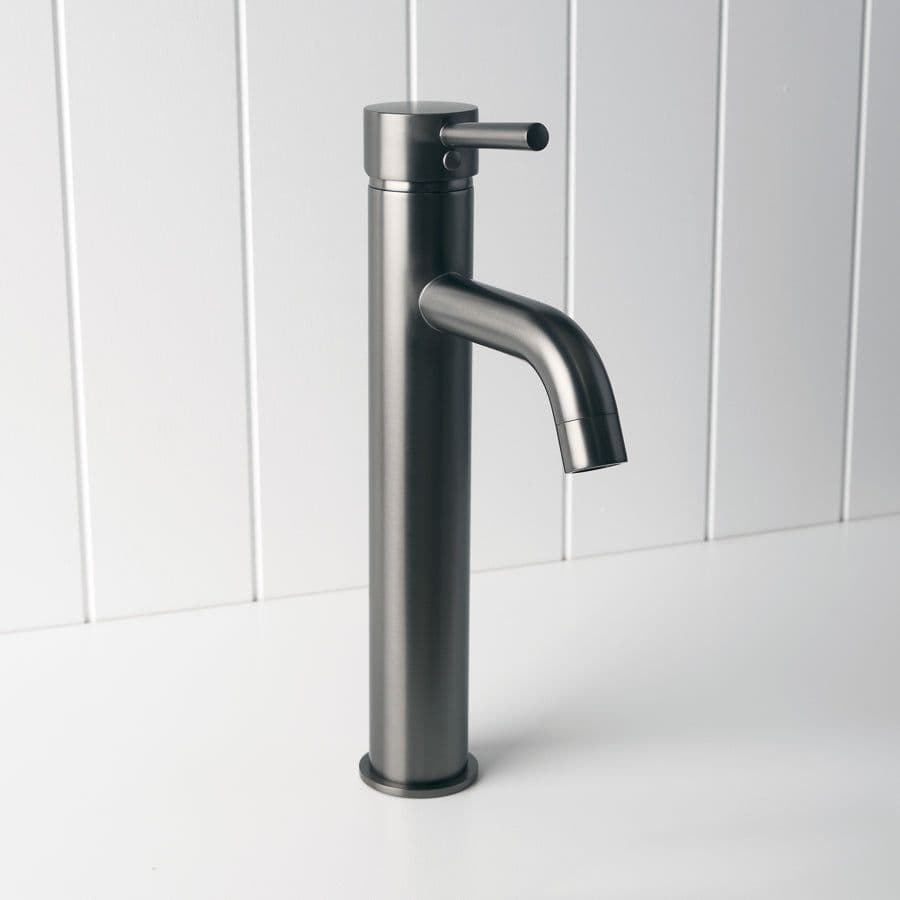 Tall Basin Mixer Gunmetal