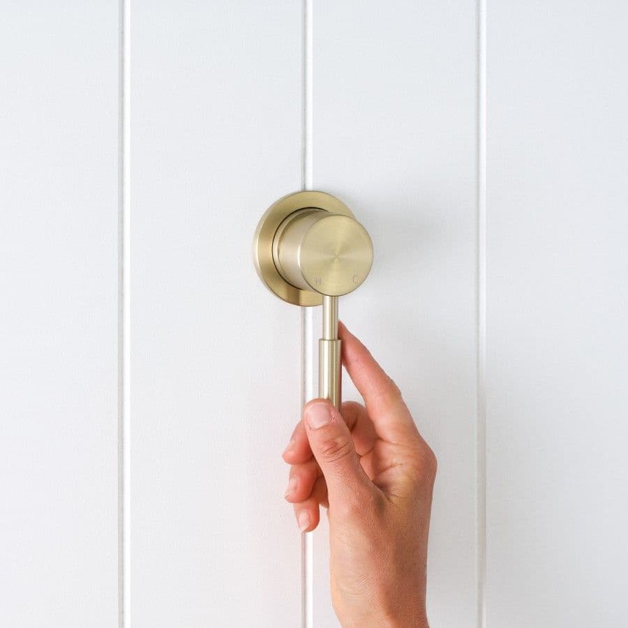 Melbourne Wall Mixer Warm Brushed Nickel