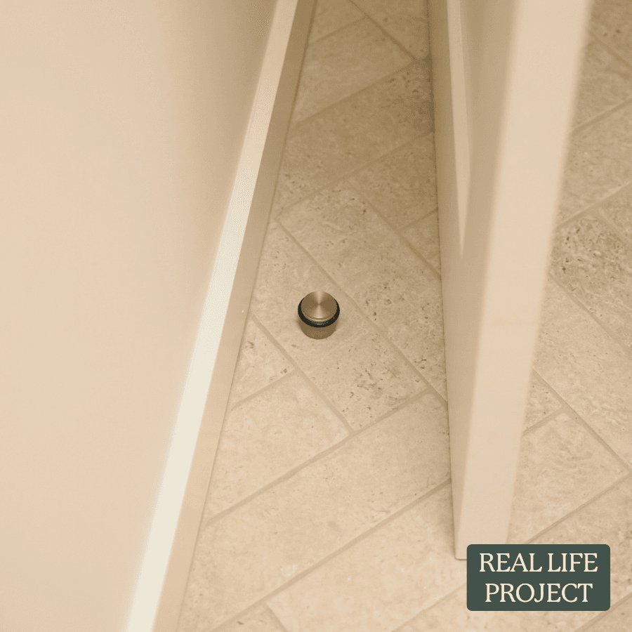 Door Stopper Warm Brushed Nickel