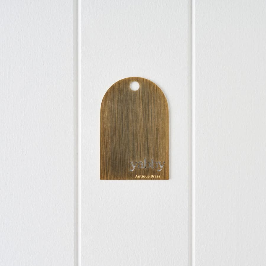 Antique Brass Tapware Sample Disc