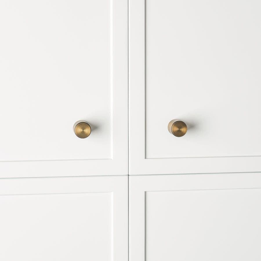 Cabinetry Knob Antique Brass