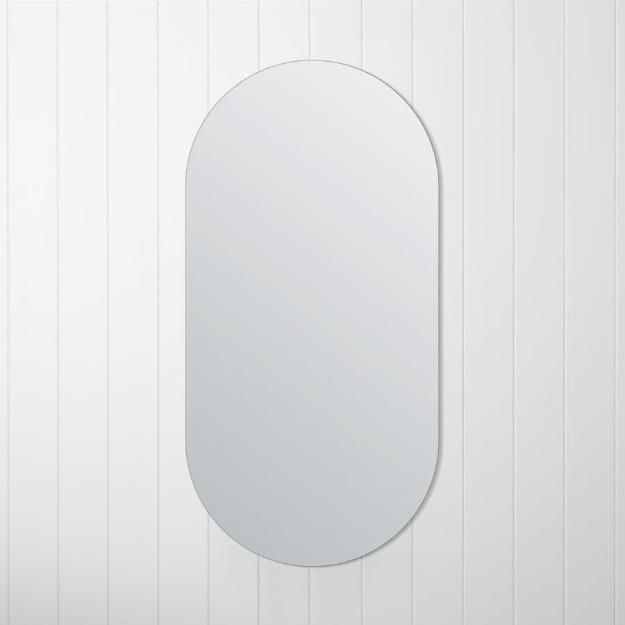Oval Mirror Frameless