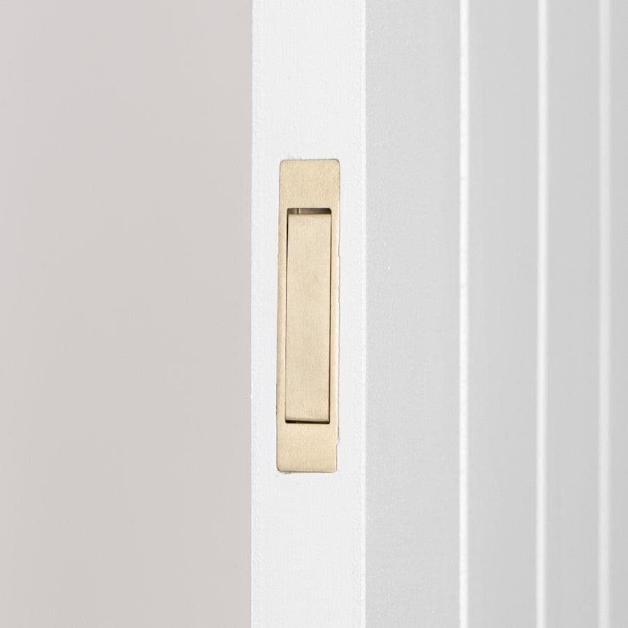 Concealed Hook Pull Handle Warm Brushed Nickel