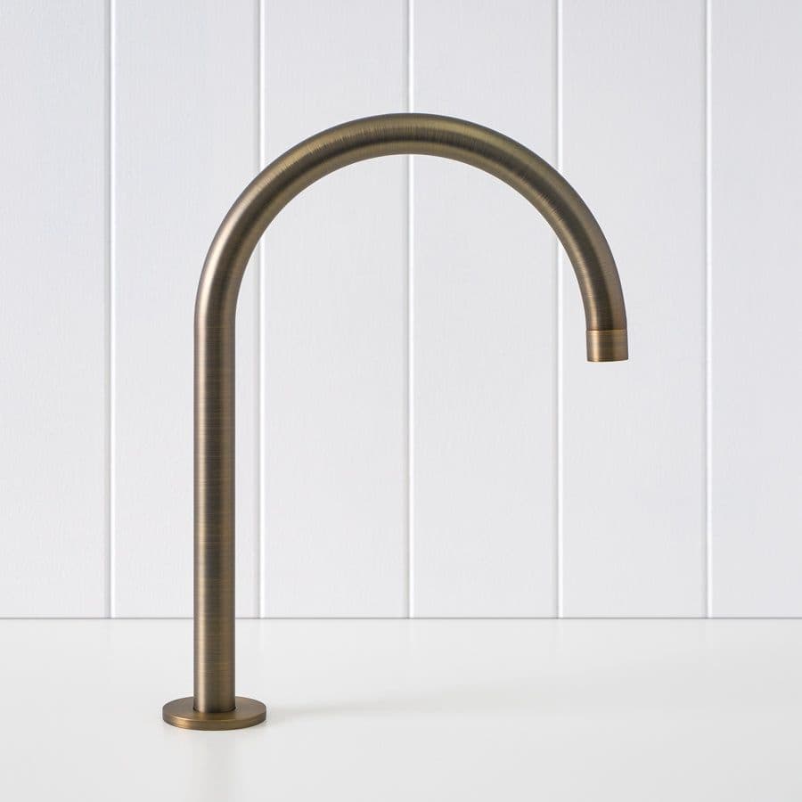 Sydney Basin Spout Antique Brass