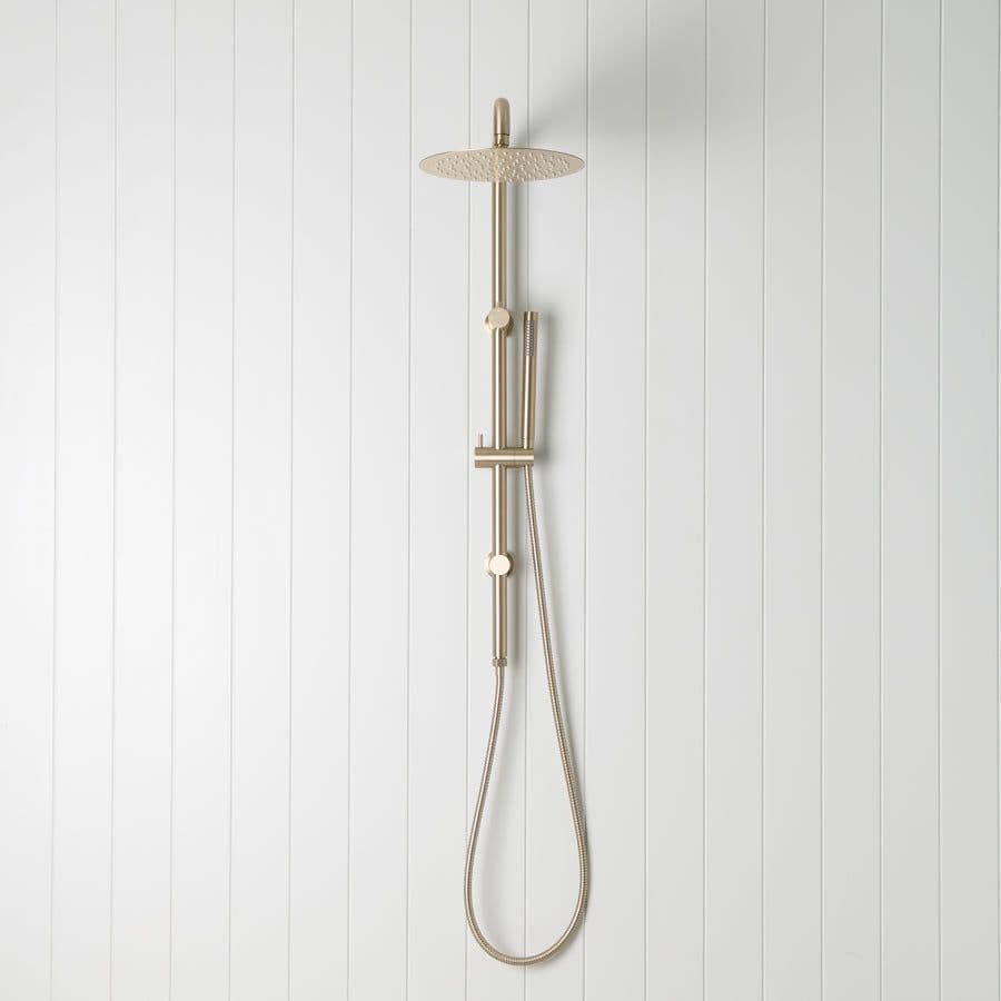 Combination Shower Warm Brushed Nickel