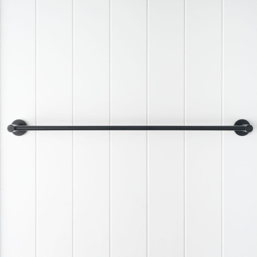 Sydney Double Towel Rail 600mm Matte Black