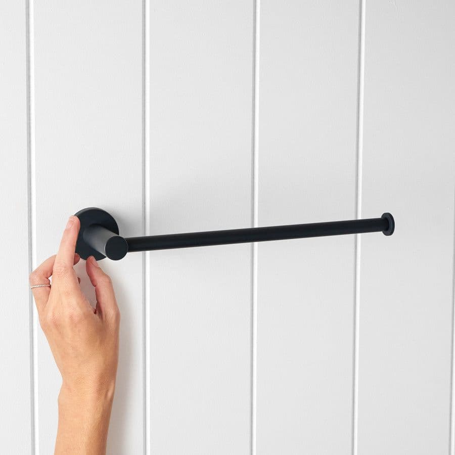 Sydney Hand Towel Holder Matte Black