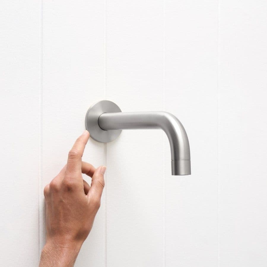 Sydney Wall Spout Stainless Steel