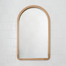 Alura Arch Mirror 600 American Oak Light