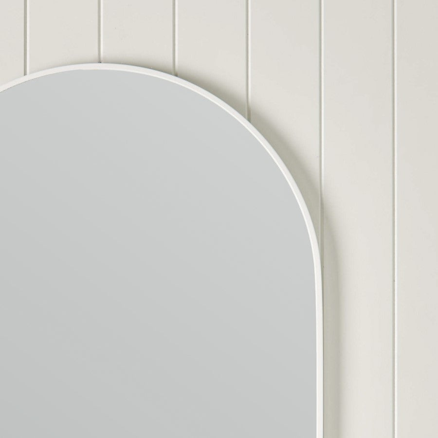 Arch Mirror Matte White