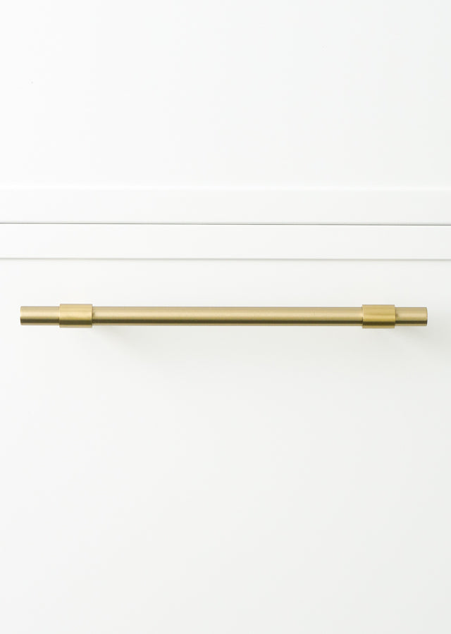 Cabinetry Pull 250mm Brushed Brass