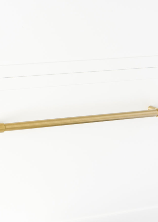 Cabinetry Pull 400mm Brushed Brass
