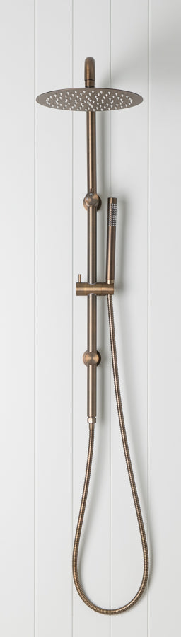 Combination Shower Antique Brass