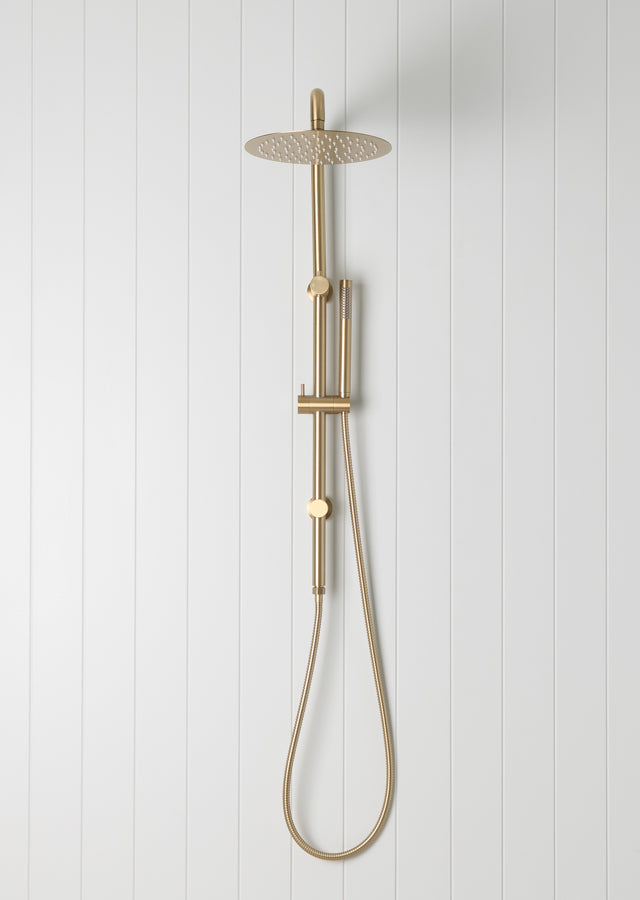 Combination Shower Brushed Brass