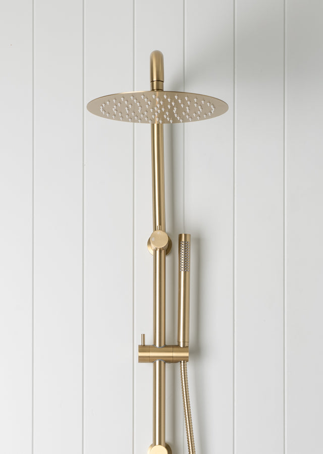 Combination Shower Brushed Brass