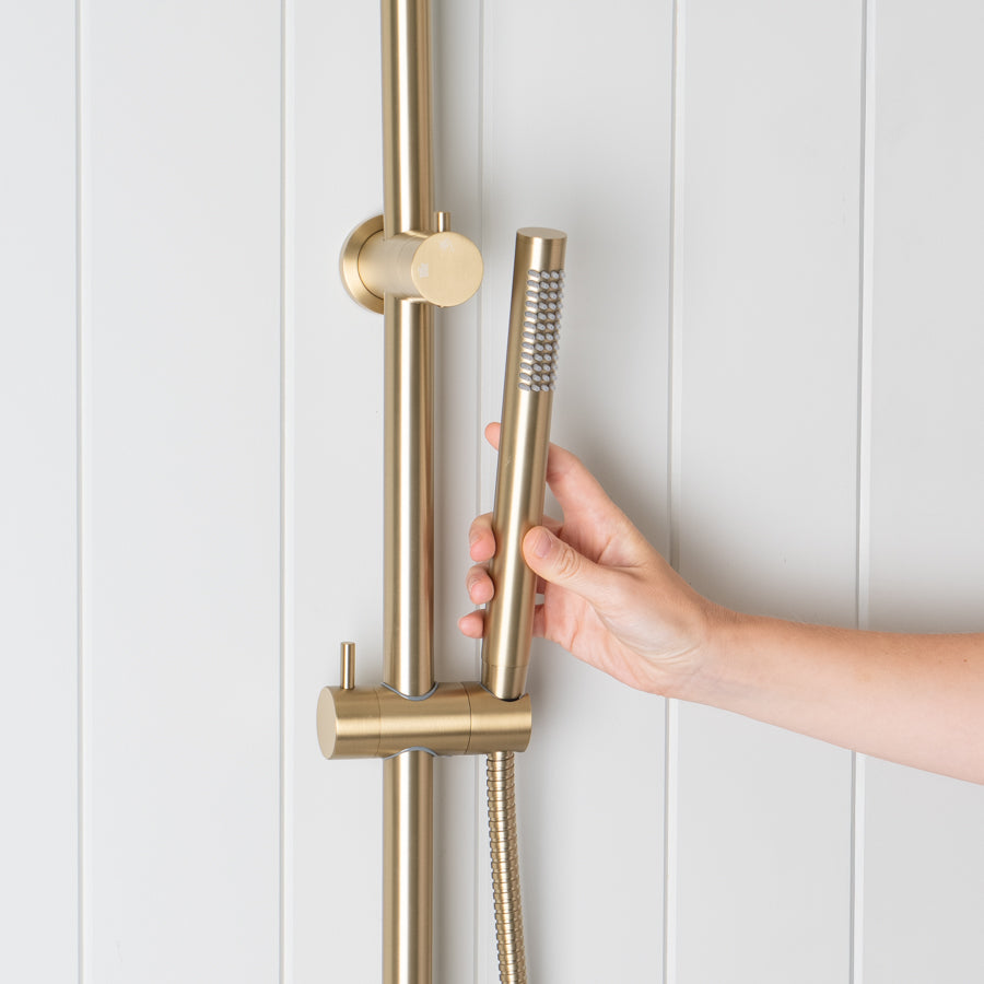 Combination Shower Brushed Brass