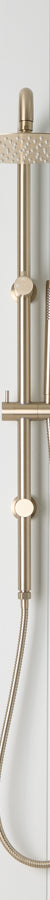 Combination Shower Warm Brushed Nickel