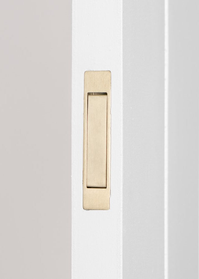Concealed Hook Pull Handle Warm Brushed Nickel