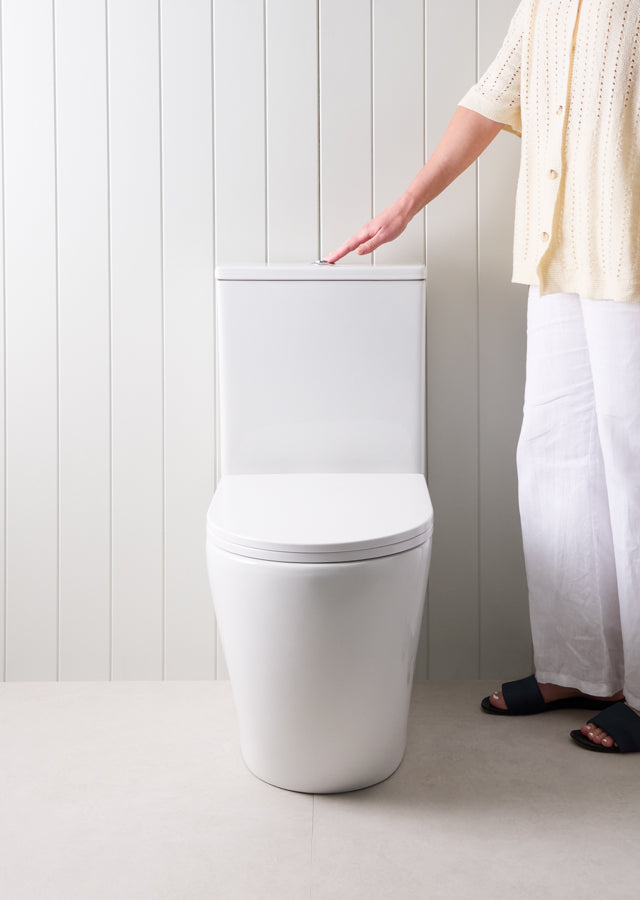 Curved Back-To-Wall Toilet Suite