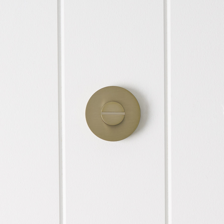 Door Lock Warm Brushed Nickel