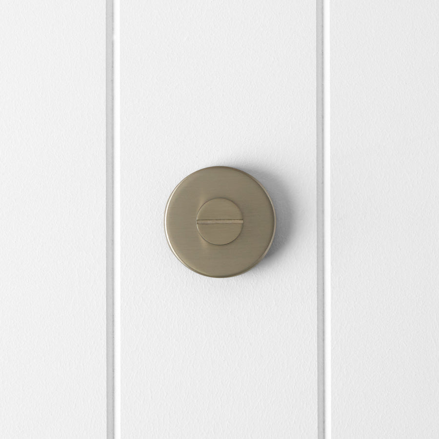 Door Lock Warm Brushed Nickel