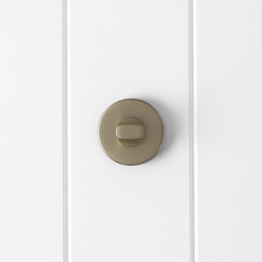 Door Lock Warm Brushed Nickel