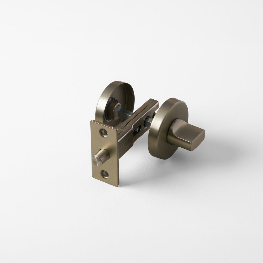 Door Lock Warm Brushed Nickel