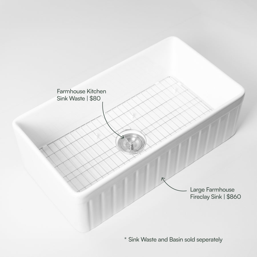 Farmhouse Sink Protector Large