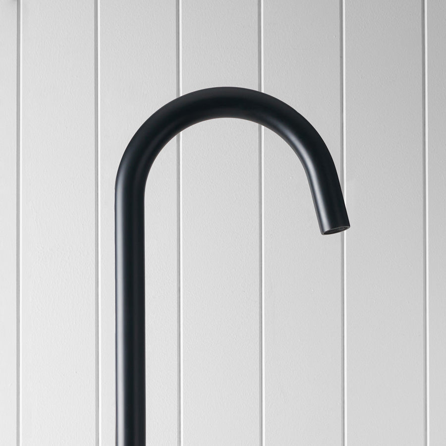 Freestanding Bath Spout Matte Black