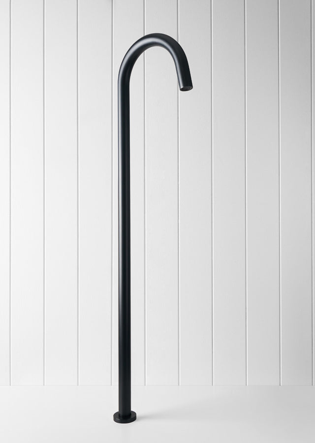 Freestanding Bath Spout Matte Black