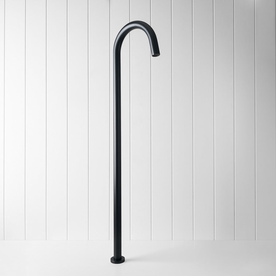 Freestanding Bath Spout Matte Black