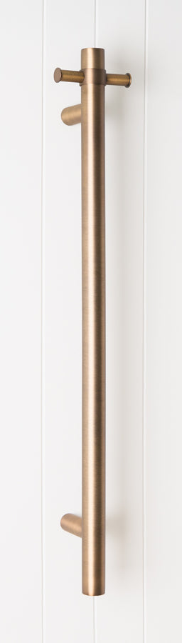 Heated Towel Rail Antique Brass