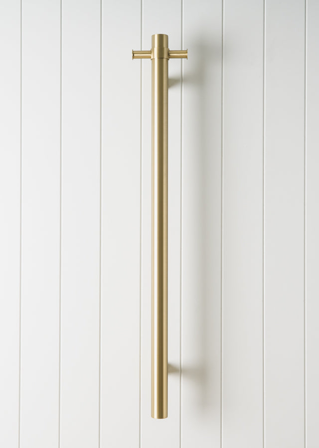 Heated Towel Rail Brushed Brass