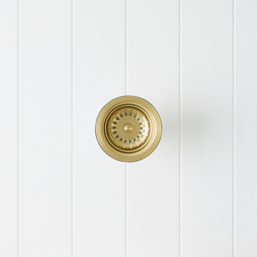 Kitchen Sink Basket Brushed Brass