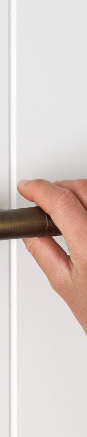 Melbourne Door Handle Antique Brass