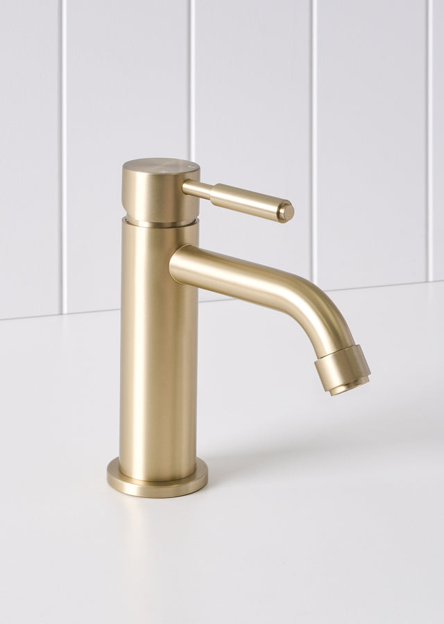 Melbourne Short Basin Mixer Warm Brushed Nickel