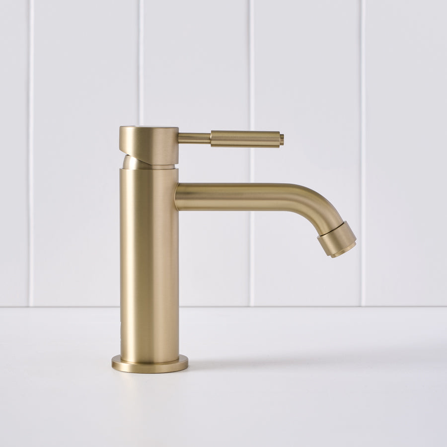 Melbourne Short Basin Mixer Warm Brushed Nickel