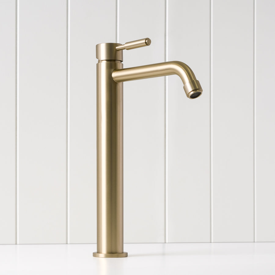 Melbourne Tall Basin Mixer Warm Brushed Nickel