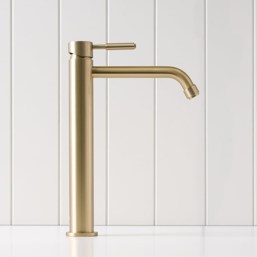 Melbourne Tall Basin Mixer Warm Brushed Nickel