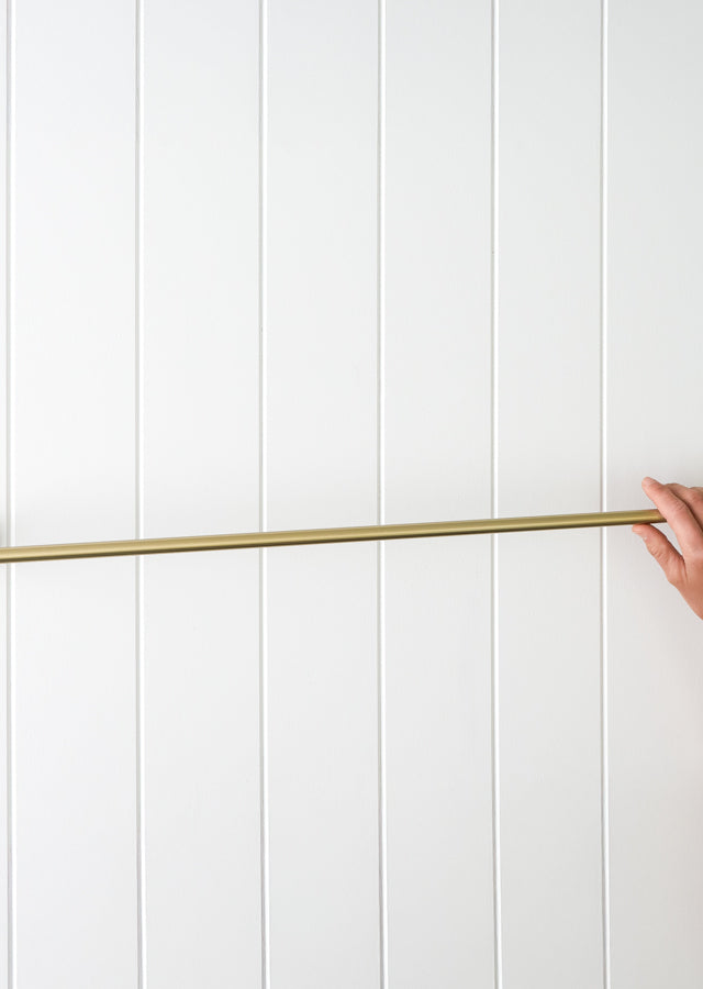 Melbourne Towel Rail Brushed Brass