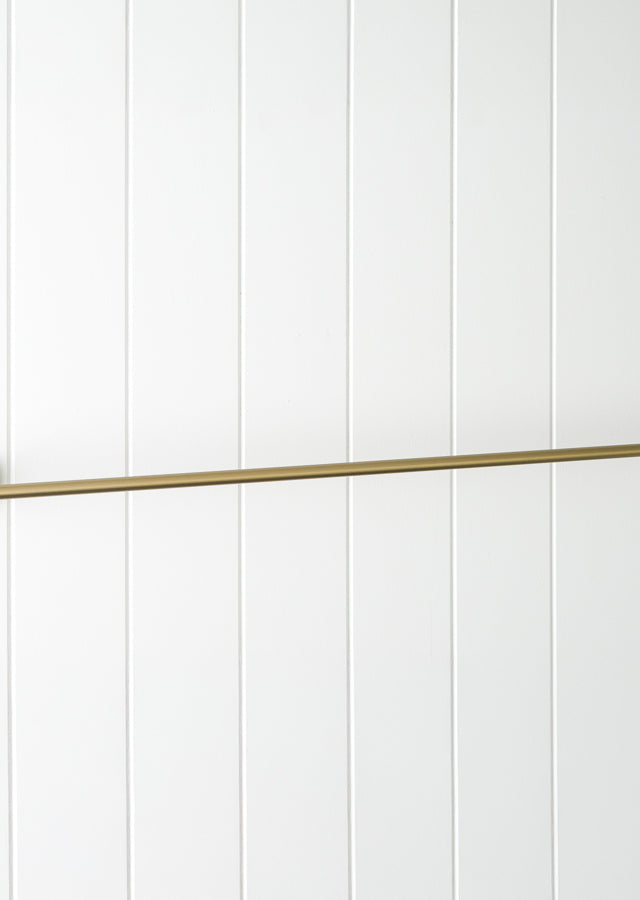 Melbourne Towel Rail Warm Brushed Nickel