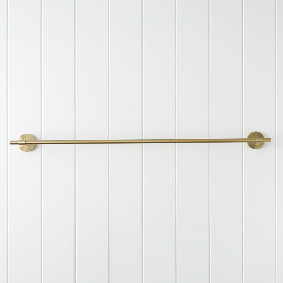 Melbourne Towel Rail Warm Brushed Nickel