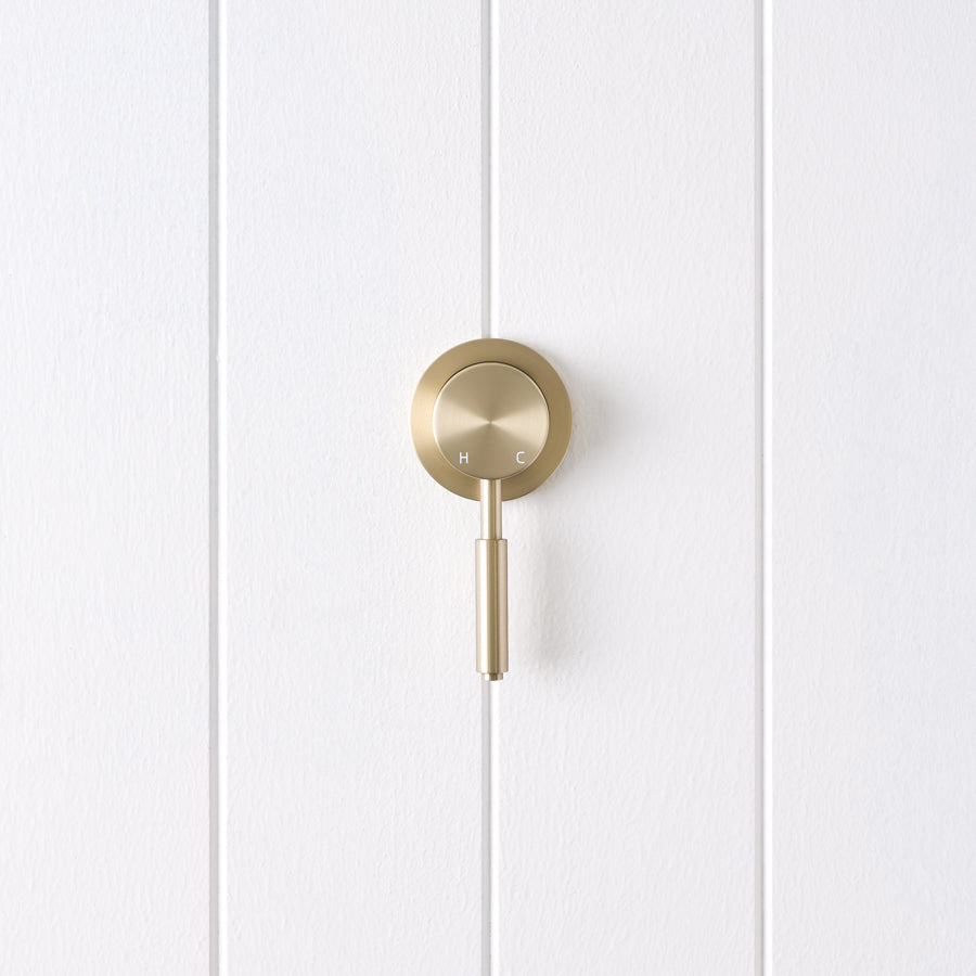 Melbourne Wall Mixer Warm Brushed Nickel