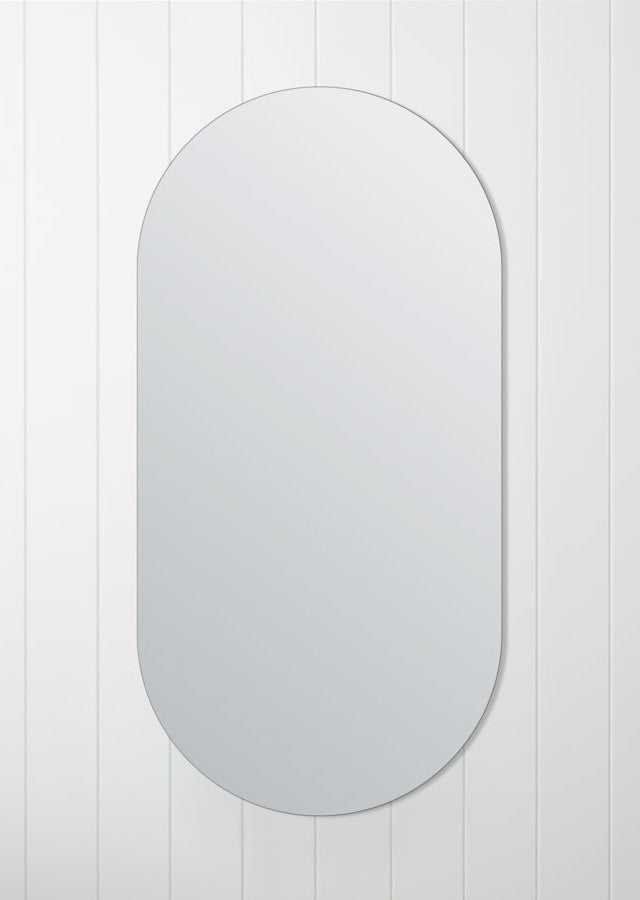 Oval Mirror Frameless